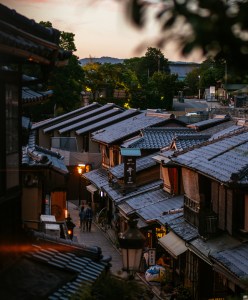 Quartiere tradizionale Kyoto senza glutine